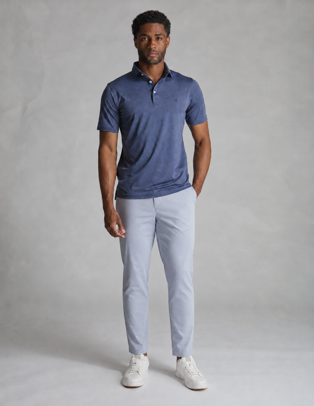 Loophole Pants - Light Gray - Slim Fit (The Ernie Musks)